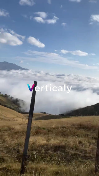 雲海を見下ろす風景