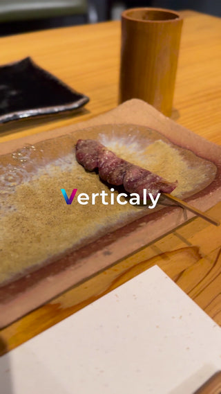 串焼きを味わう、至福の時