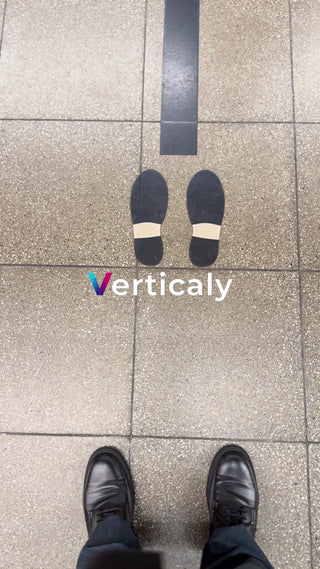 Signs at your feet, the path you should take