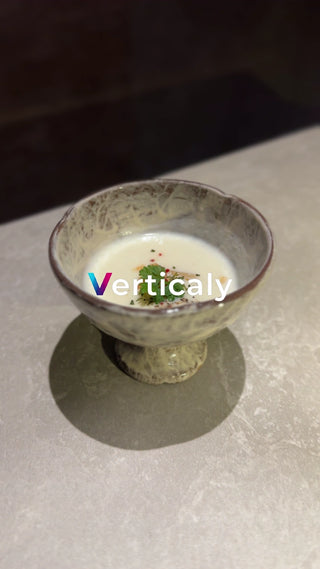 白いスープ、彩り添えて