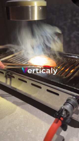 焼肉を焼く、美味しそう