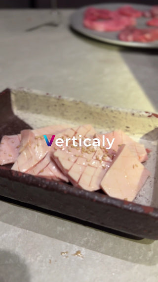 新鮮な肉、焼肉の準備