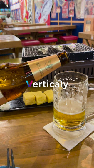 ビールを注ぐ、至福の時間