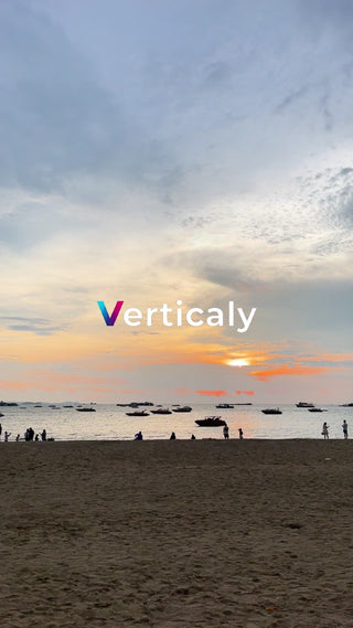 夕焼けビーチ、穏やかな時間