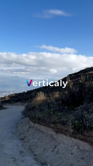 山道を歩く、爽やかな風景