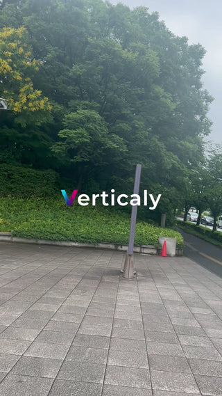 公園の舗道、夕暮れ時