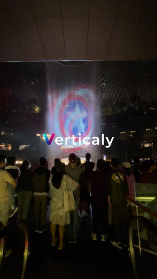 噴水ショー、キャプテンアメリカ