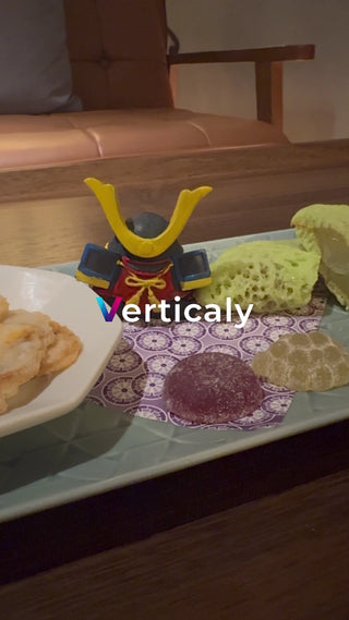 和風スイーツと飾り