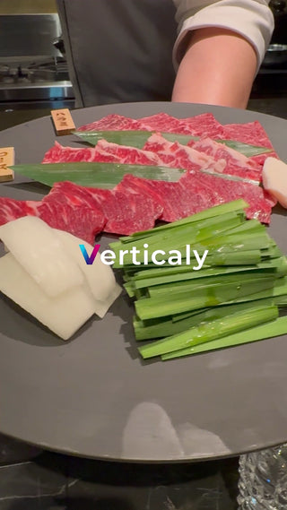 Fresh ingredients, food preparation