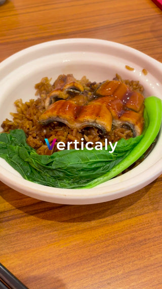 鰻と野菜のせご飯