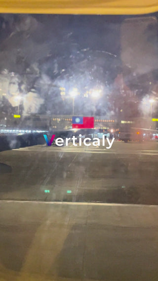 台湾の国旗、空港にて