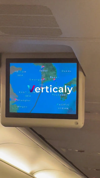 飛行機からの景色、空の旅