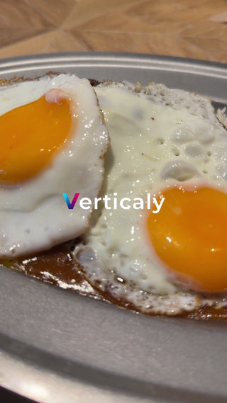 目玉焼き、とろける瞬間