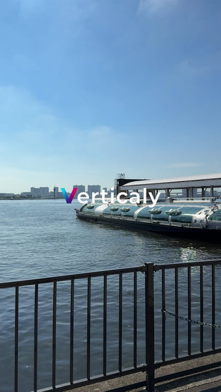 水辺の風景、観光船