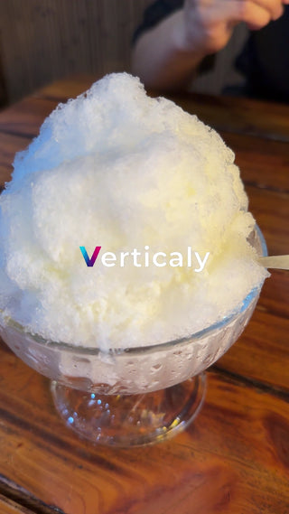 ふわふわかき氷、夏の涼