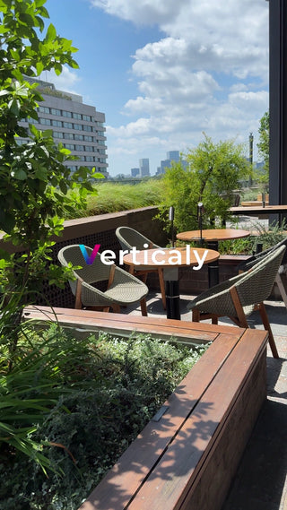 A relaxing afternoon on the terrace