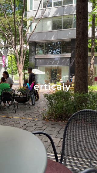 Calm time on a cafe terrace in the city