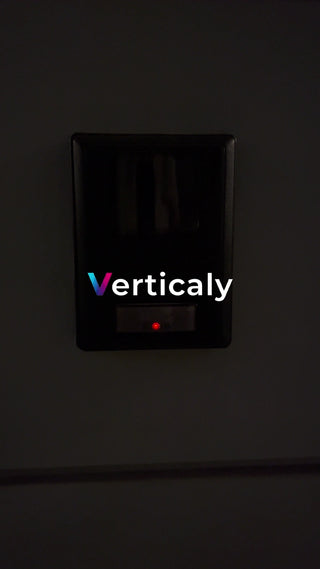 black equipment, red lamp