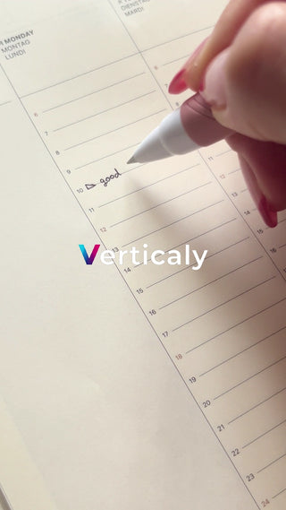 Write &quot;good&quot; in your notebook