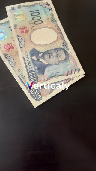 1000 yen bill, Japanese money