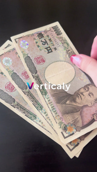 Counting Japanese yen