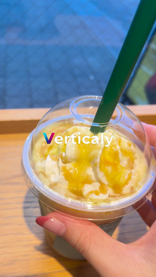 キャラメルラテ、まったりと