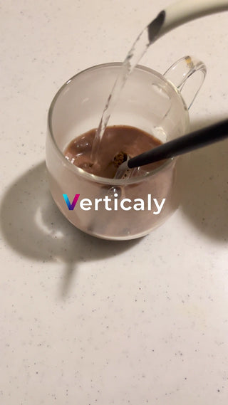 A moment to enjoy a hot drink