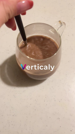 ホットチョコレートを飲む、至福の時