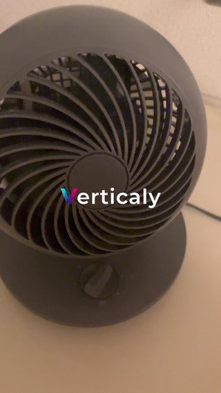 Close-up of an electric fan, summer