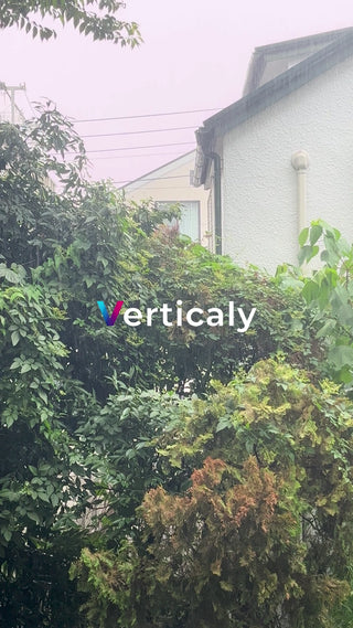 雨降る日の住宅街