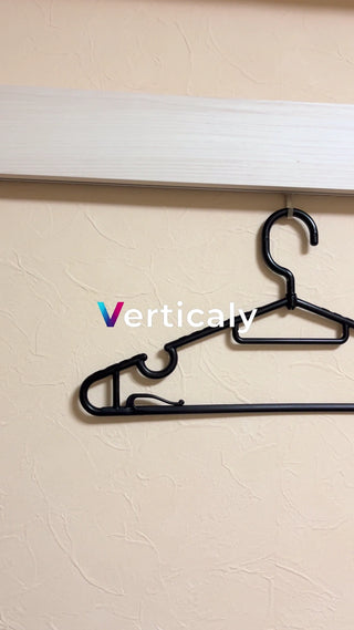 Hangers, the moment you hang clothes