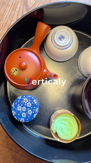 和風ティータイム、癒やしの時間