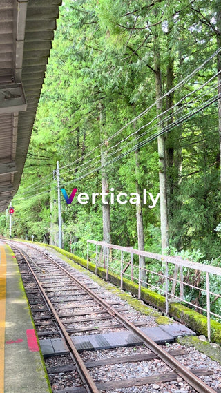 森の中のローカル線