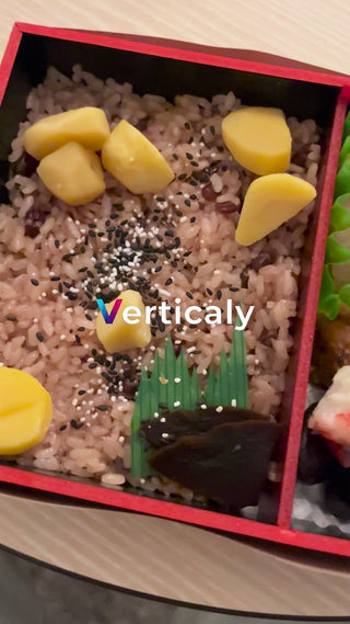 栗ご飯と黒ゴマ、秋の味覚