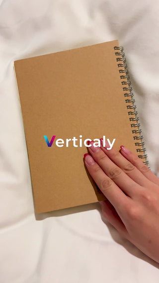 Notebook and hands, daily records