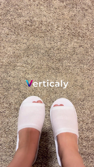 white slippers, relax