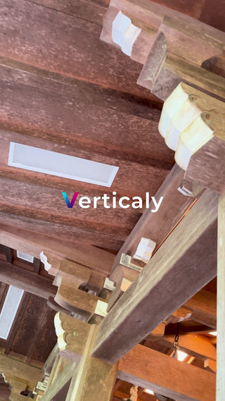 古民家の木組み、美しい