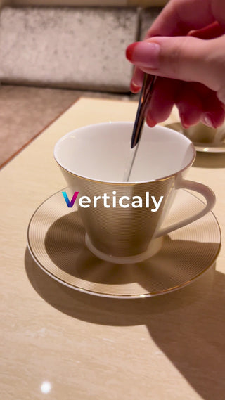 Teacup and hands, calm time