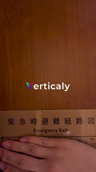 Evacuation route map in case of emergency