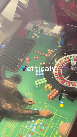 ルーレットゲームの様子