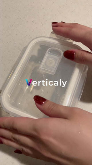 Get a transparent container