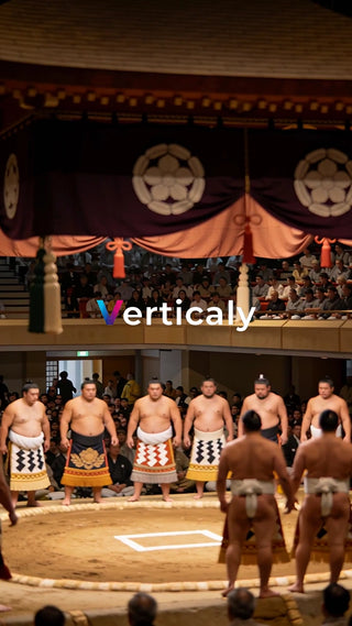 力士たちの土俵入り