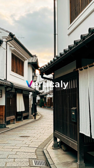 古都の小道を歩く