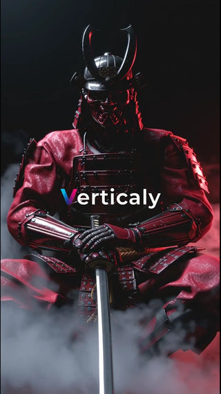 武士、静かに佇む