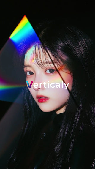 プリズム越し、麗しい横顔