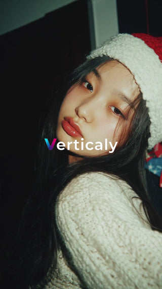 クリスマス、可愛らしい女性