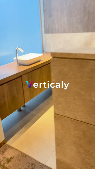 洗練されたバスルーム