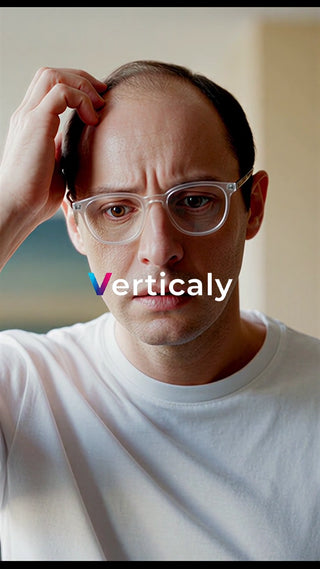 困惑した表情の男性