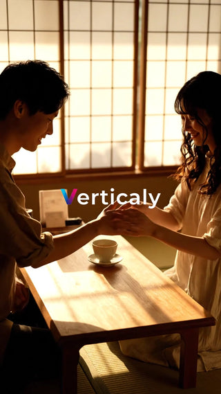 穏やかな空間で語らう二人