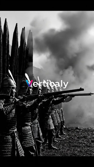 銃を構える武士たち